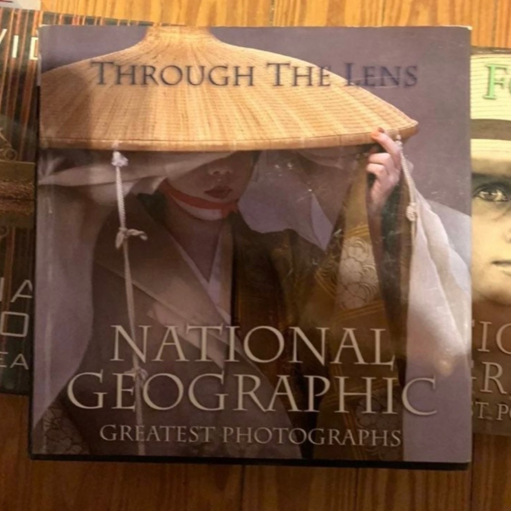 National Geographic through the lens vintage photo books